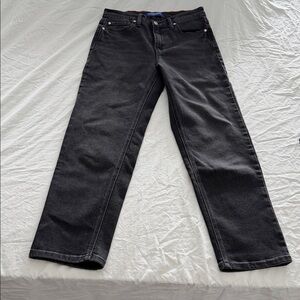 Scotch & Soda Black Straight Leg Jeans